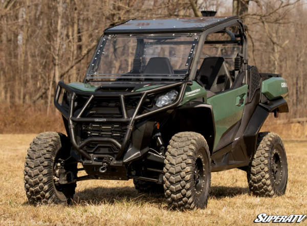 2021+ Can-Am Commander Scratch Resistant Flip Windshield - Image 9