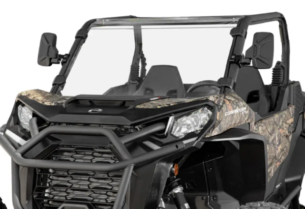 2021+ Can-Am Commander Scratch Resistant Full Windshield