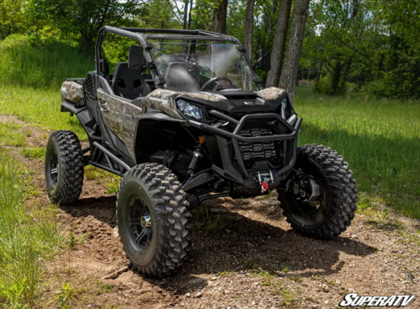 2021+ Can-Am Commander Scratch Resistant Full Windshield - Image 2