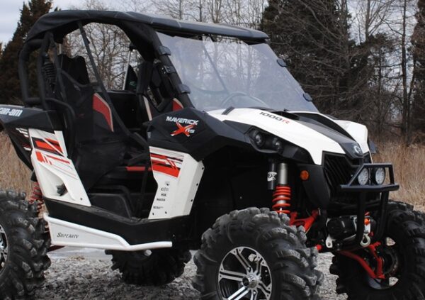 Can-Am Maverick Scratch Resistant Full Windshield - Image 4