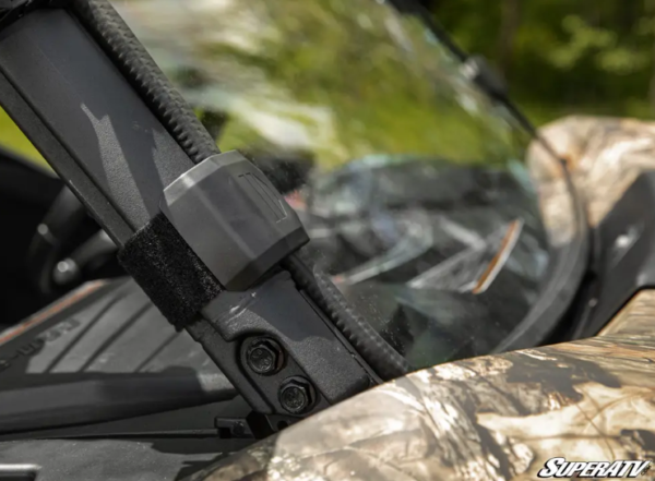 2021+ Can-Am Commander Scratch Resistant Full Windshield - Image 6