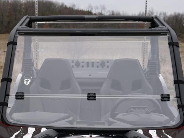 Can-Am Maverick Trail/Sport Scratch Resistant Folding Windshield - Image 3