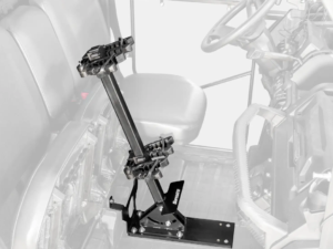 Can-Am Defender Floor-Mounted Gun Holder