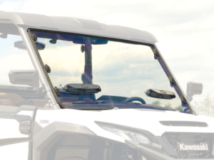Kawasaki RIDGE Scratch Resistant Dual Vent Windshield