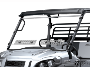 Kawasaki Mule PRO-FXR Dual Vented Windshield W/HardCoat