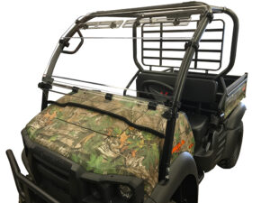 Kawasaki Mule SX Hinged Windshield W/Upper Vents-HC