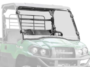 Kawasaki Mule Pro-MX Scratch Resistant Full Windshield SuperATV