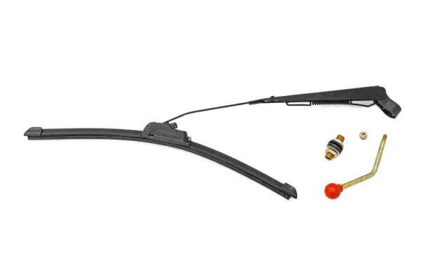 16" Manual Wiper Kit For Hard Coated Or Glass Windshields - Image 2
