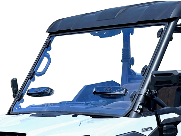 Kawasaki RIDGE Scratch Resistant Dual Vent Windshield - Image 2