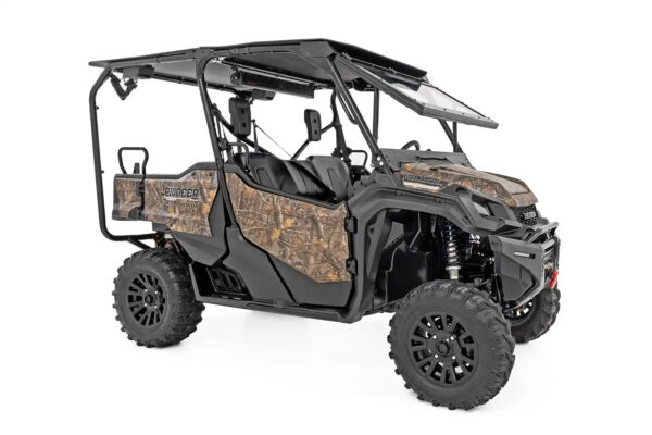 Honda Pioneer 1000 Electric Tilt Glass Windshield - Image 2