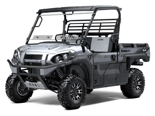 Kawasaki Mule PRO-FXR Dual Vented Windshield W/HardCoat - Image 2
