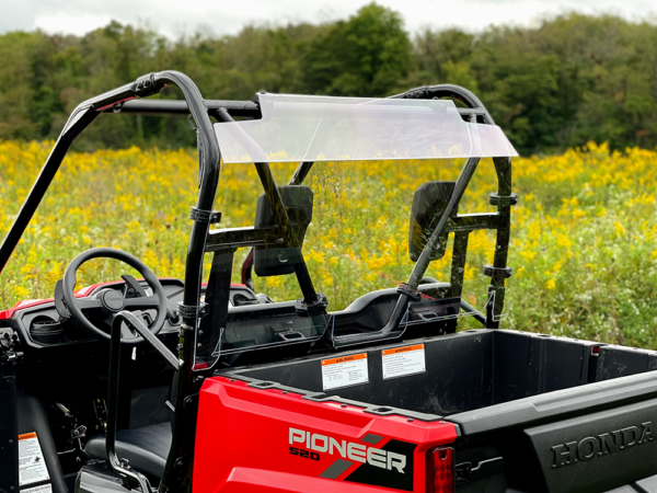 Honda Pioneer 500-520 Rear Polycarbonate Windshield - Image 2