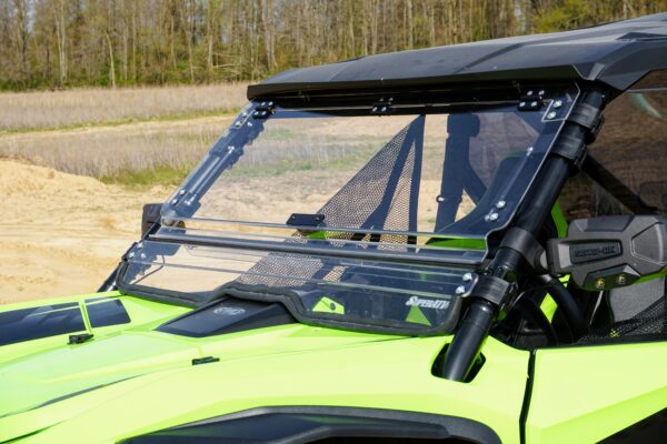 Honda Talon 1000 Scratch Resistant Flip Windshield - Image 3