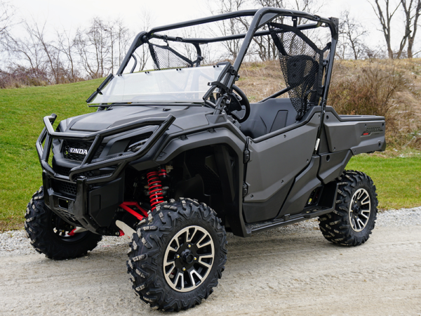 Honda Pioneer 1000 Folding Windshield Scratch Resistant - Image 4