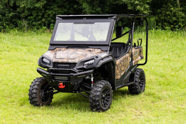 Honda Pioneer 1000 Electric Tilt Glass Windshield - Image 5