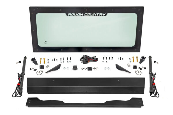 Honda Pioneer 1000 Electric Tilt Glass Windshield - Image 6