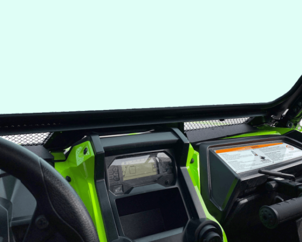 Honda Talon 1000 Vented Full Glass Windshield - Image 6