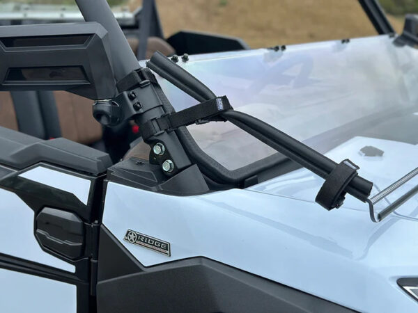 Kawasaki RIDGE Scratch Resistant Full Fold-Down Windshield - Image 7