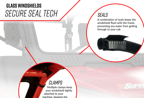 Honda Talon 1000 Glass Windshield - Image 8