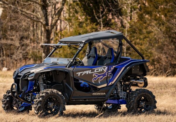Honda Talon 1000 Scratch Resistant Flip Windshield - Image 7