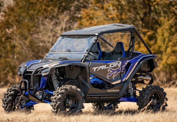 Honda Talon 1000 Scratch Resistant Flip Windshield - Image 8