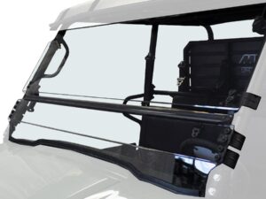 Kawasaki Mule Pro FXT Full Tilting Scratch Resistant Windshield