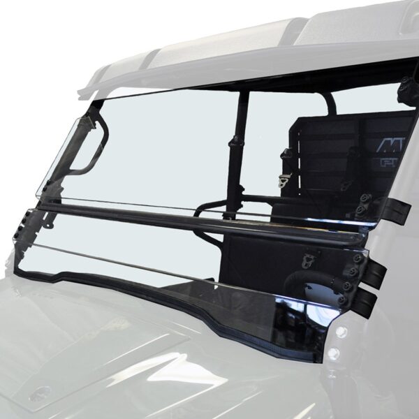 Kawasaki Mule Pro FXT Full Tilting Scratch Resistant Windshield