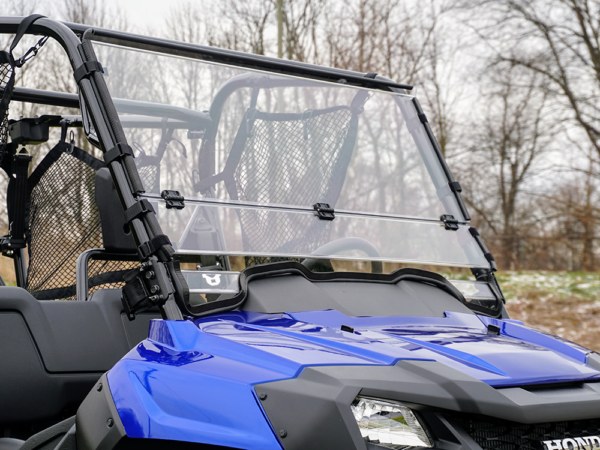 Honda Pioneer 700 Folding Windshield Scratch Resistant