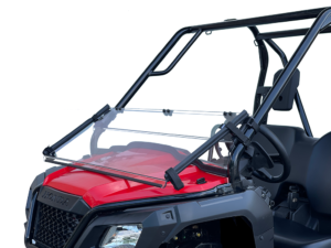 Honda Pioneer 500/520 Scratch Resistant Folding Windshield