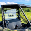 Kawasaki Mule Pro MX Clear Rear Vented Windshield