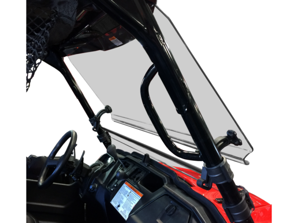 Honda Pioneer 1000 Full Tilting Scratch Resistant Windshield - Image 2