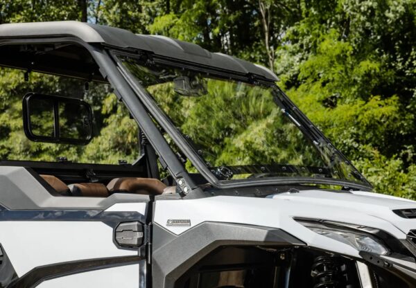 Kawasaki Ridge Scratch-Resistant Flip Windshield - Image 12