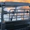 Kawasaki Mule Pro MX Clear Rear Vented Windshield - Image 2