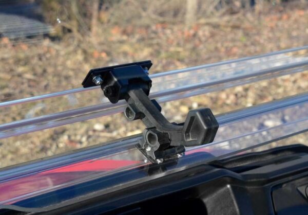 Honda Pioneer 1000 Scratch Resistant Flip Windshield - Image 3