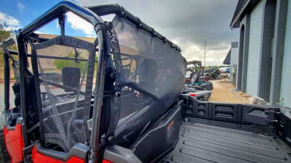 Honda Pioneer 1000-6 Rear Cab Rear Window Panel - Image 2