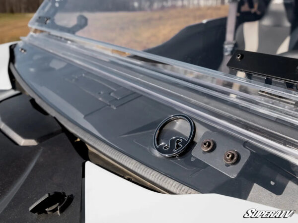Kawasaki KRX 1000 Scratch Resistant Flip Up Windshield - Image 5