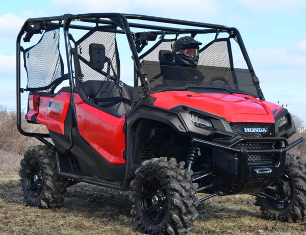 Honda Pioneer 1000 Dark Tint Half Windshield - Image 4