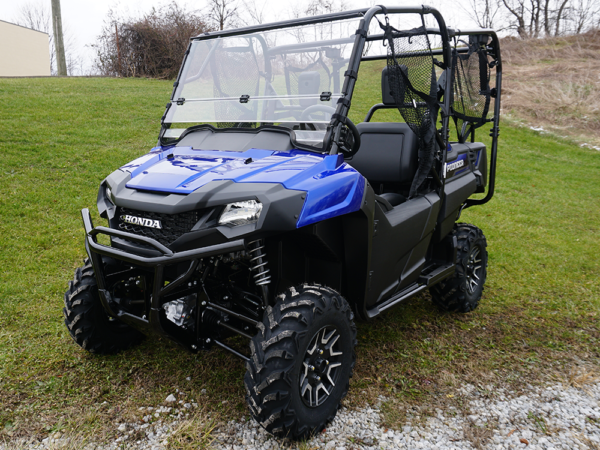 Honda Pioneer 700 Folding Windshield Scratch Resistant - Image 4