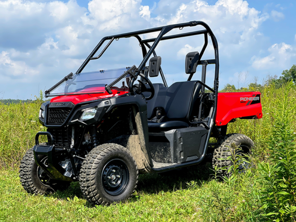 Honda Pioneer 500/520 Scratch Resistant Folding Windshield - Image 6
