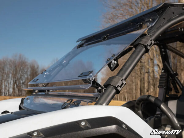 Kawasaki KRX 1000 Scratch Resistant Flip Up Windshield - Image 7