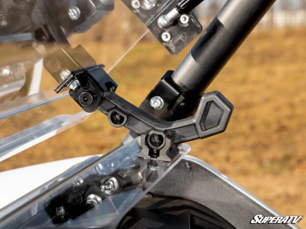 Kawasaki KRX 1000 Scratch Resistant Flip Up Windshield - Image 8