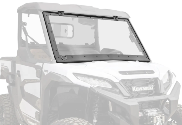Kawasaki Ridge MaxDrive Power Flip Windshield