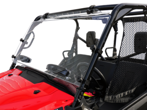 Honda Pioneer 1000 Dual Vent Scratch Resistant Windshield
