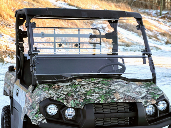 Kawasaki Mule Pro MX Full-Tilting Windshield - Image 5