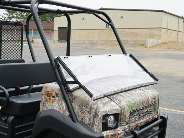 Kawasaki Mule 4010 & 4010 Trans Multi-Fold Scratch Resistant Windshield - Image 6