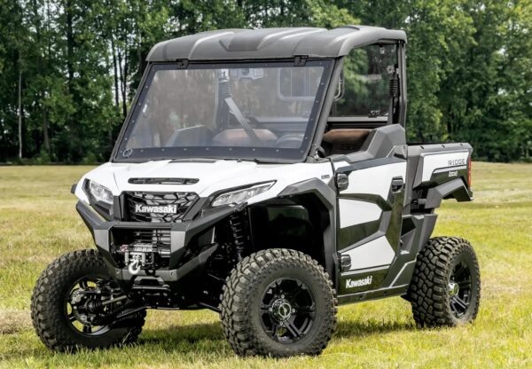 Kawasaki Ridge MaxDrive Power Flip Windshield - Image 8