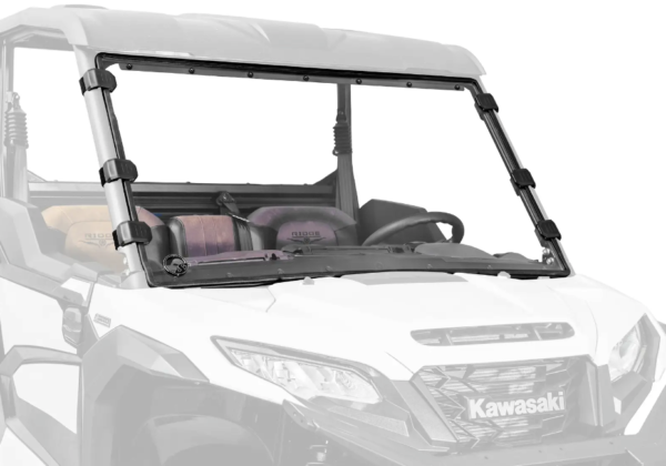 Kawasaki Ridge Scratch Resistant Full Windshield