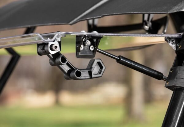 Honda Pioneer 700 Scratch Resistant Flip Windshield - Image 2
