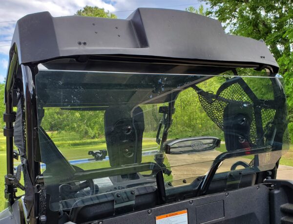 Honda Pioneer 700 Tinted Vented Rear Windshield - Image 2
