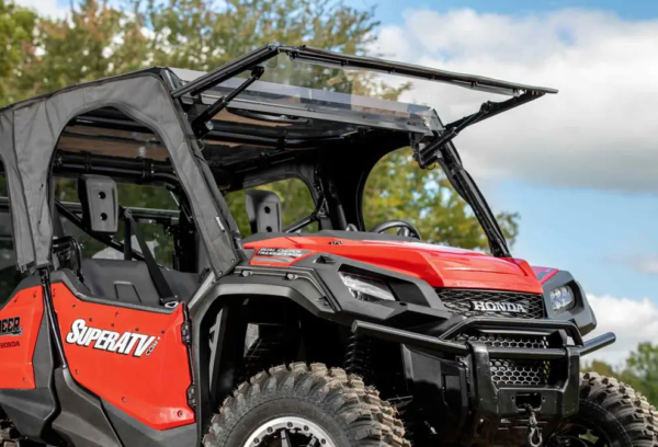 Honda Pioneer 1000 Maxdrive Powered Flip Up Windshield - Image 3